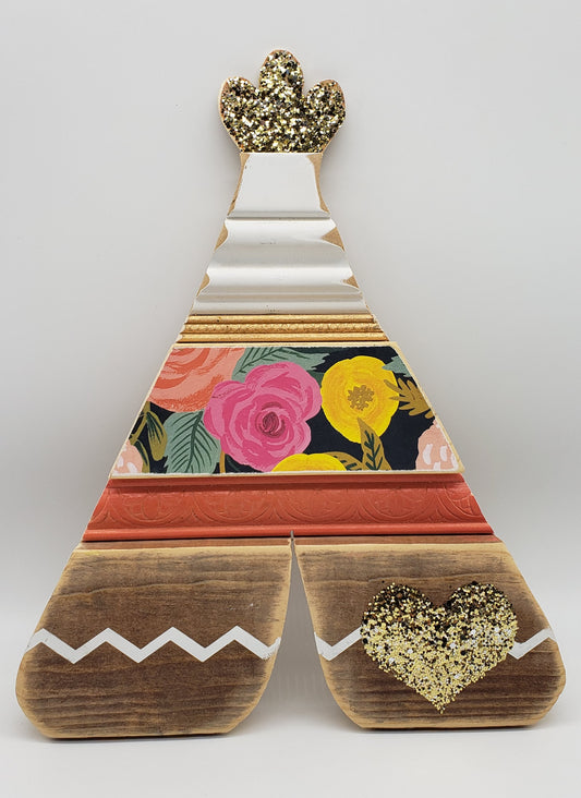 Olivewood Wood Craft TeePee