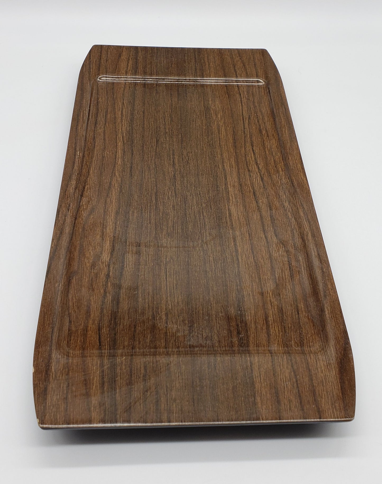 Vintage 70s Pyrex Ware 6069-T Melamine Melmac Faux Wood Serving Tray