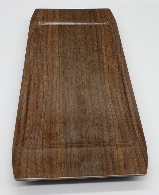 Vintage 70s Pyrex Ware 6069-T Melamine Melmac Faux Wood Serving Tray