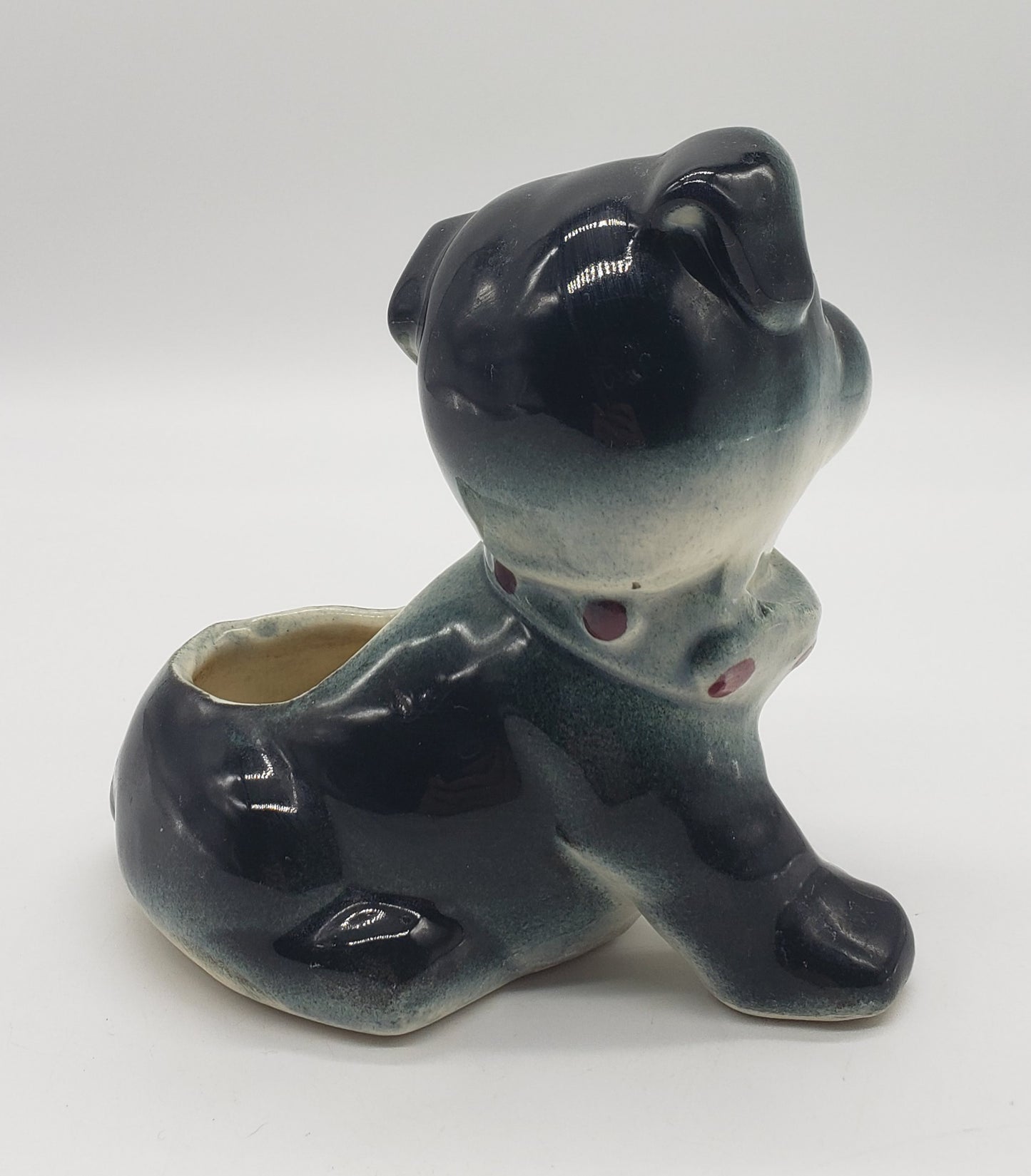 Vintage Puppy Dog Eyes Dog Planter, Unmarked