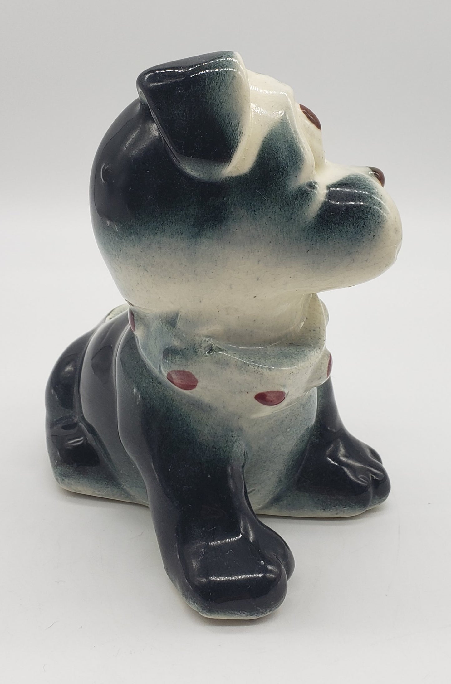 Vintage Puppy Dog Eyes Dog Planter, Unmarked