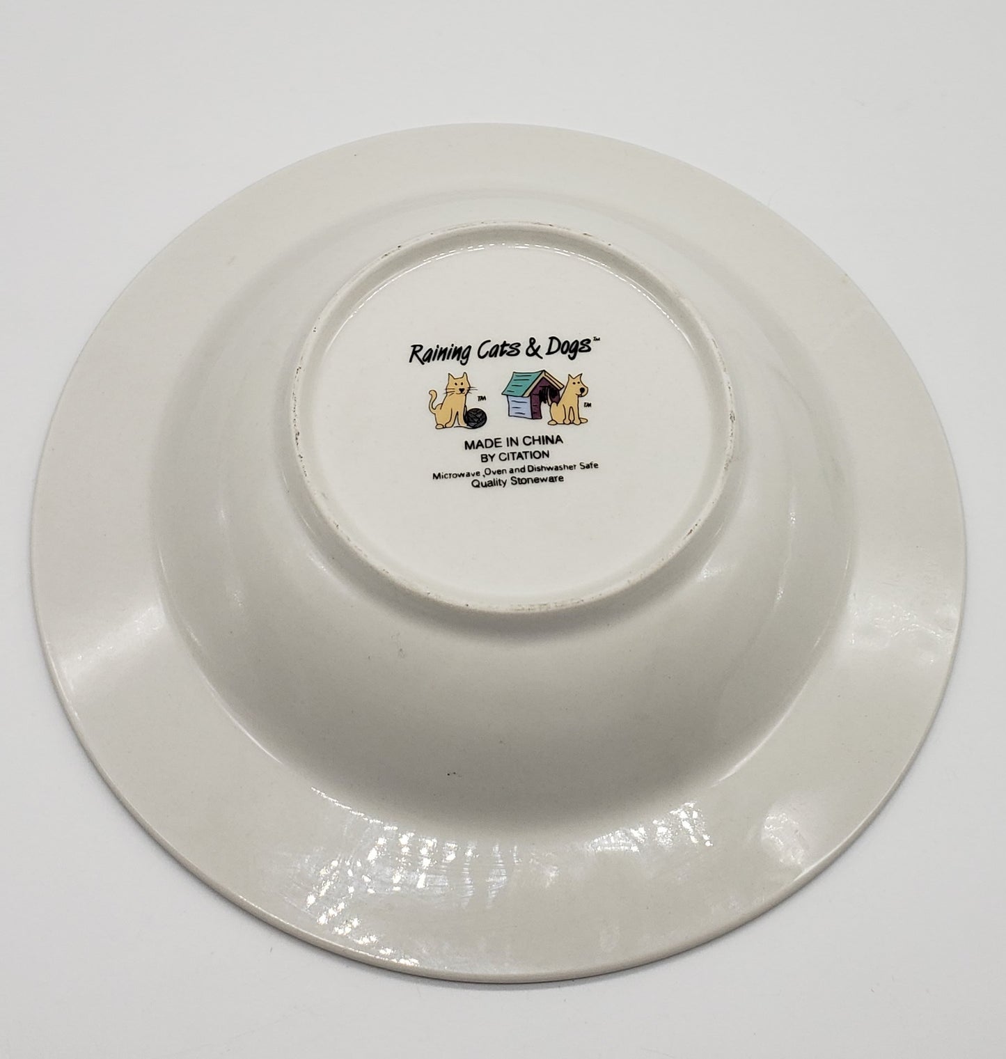 Citation Raining Cats & Dogs Bowls