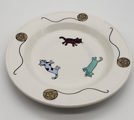 Citation Raining Cats & Dogs Salad Plate