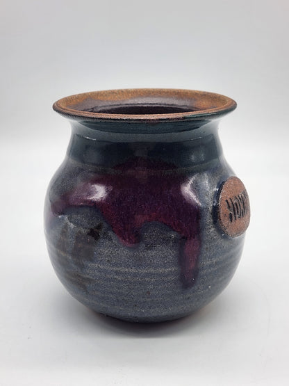 Studio Pottery Honey Pot