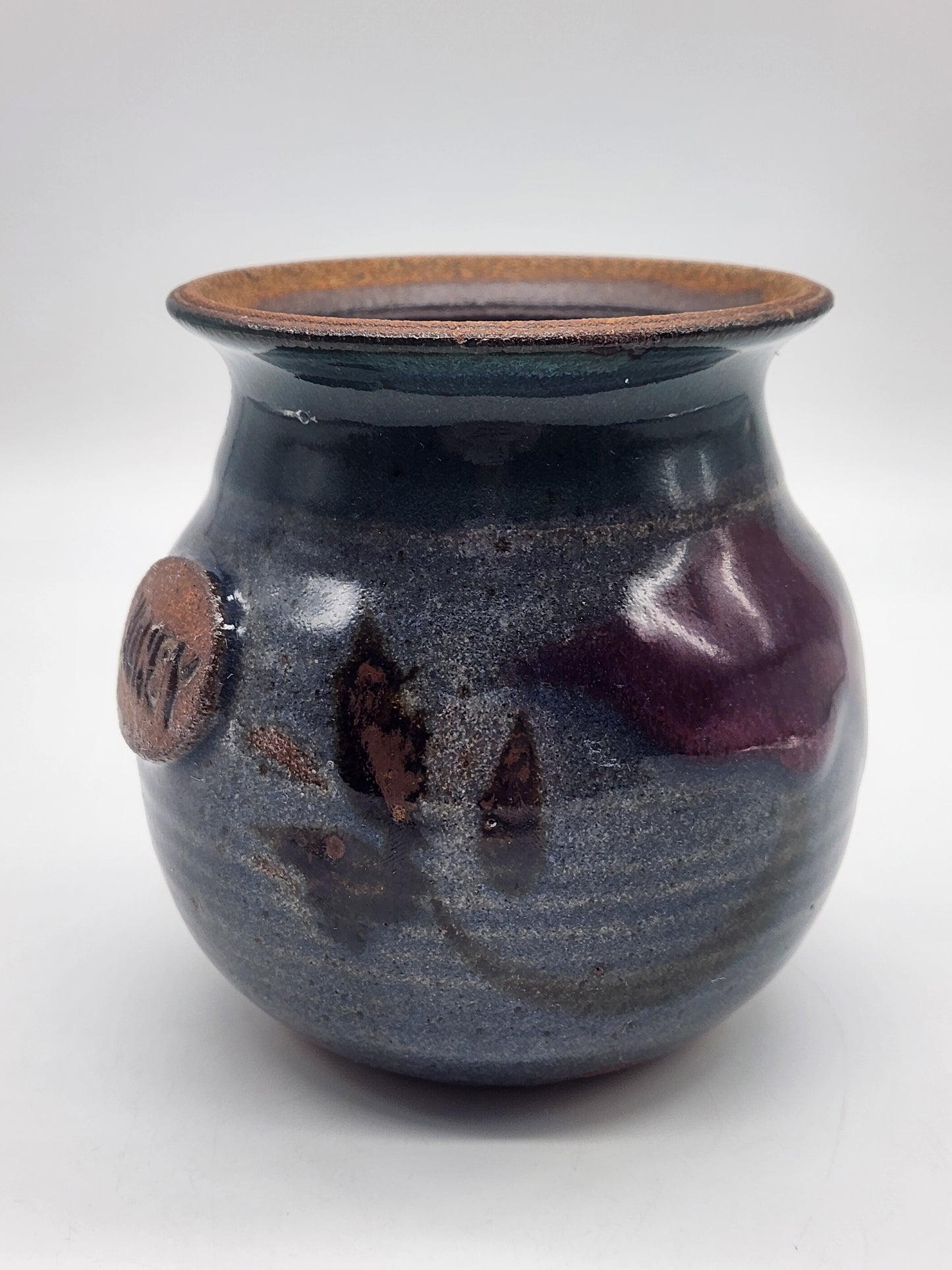 Studio Pottery Honey Pot