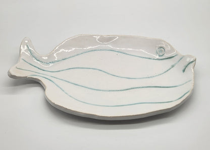 Studio Pottery Fish Tray