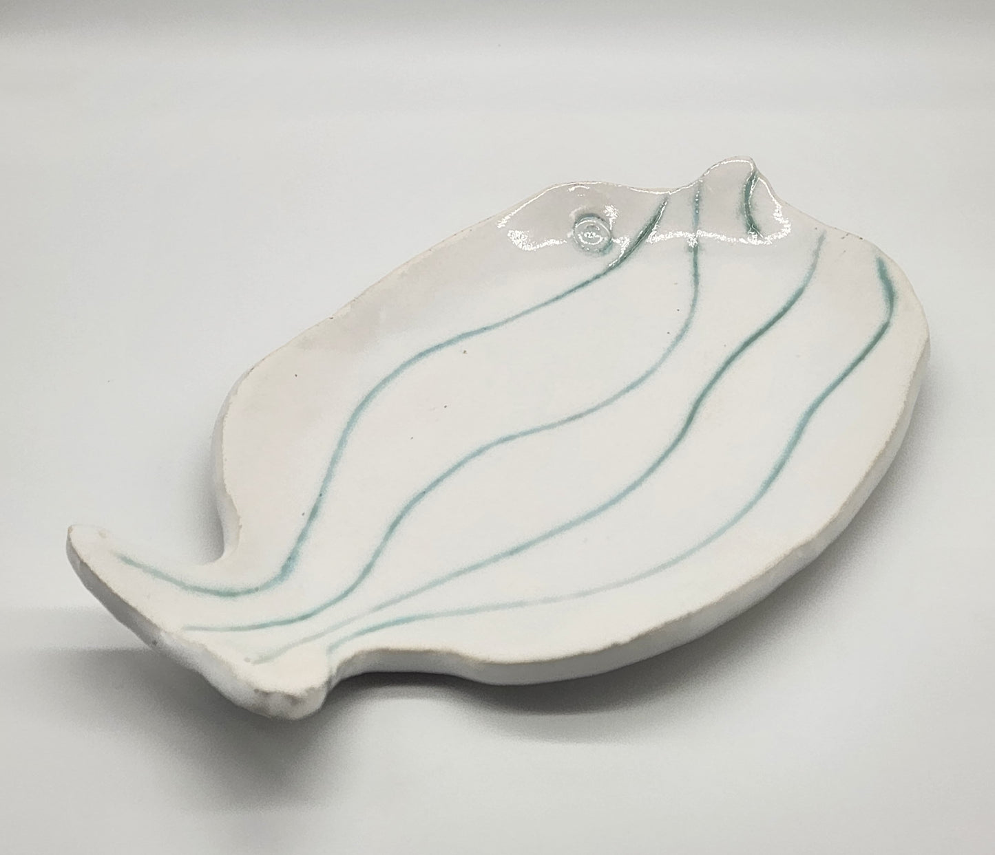 Studio Pottery Fish Tray