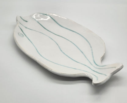 Studio Pottery Fish Tray