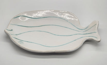 Studio Pottery Fish Tray