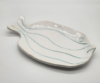 Studio Pottery Fish Tray