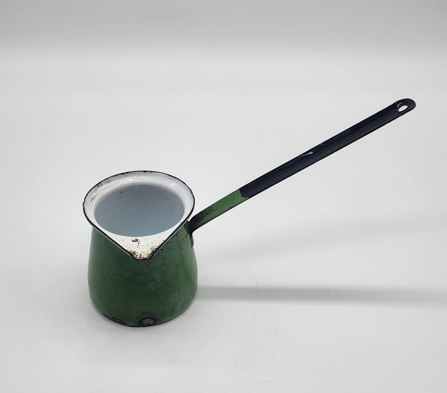 Vintage Enamel Hong Kong Ladle Dipper