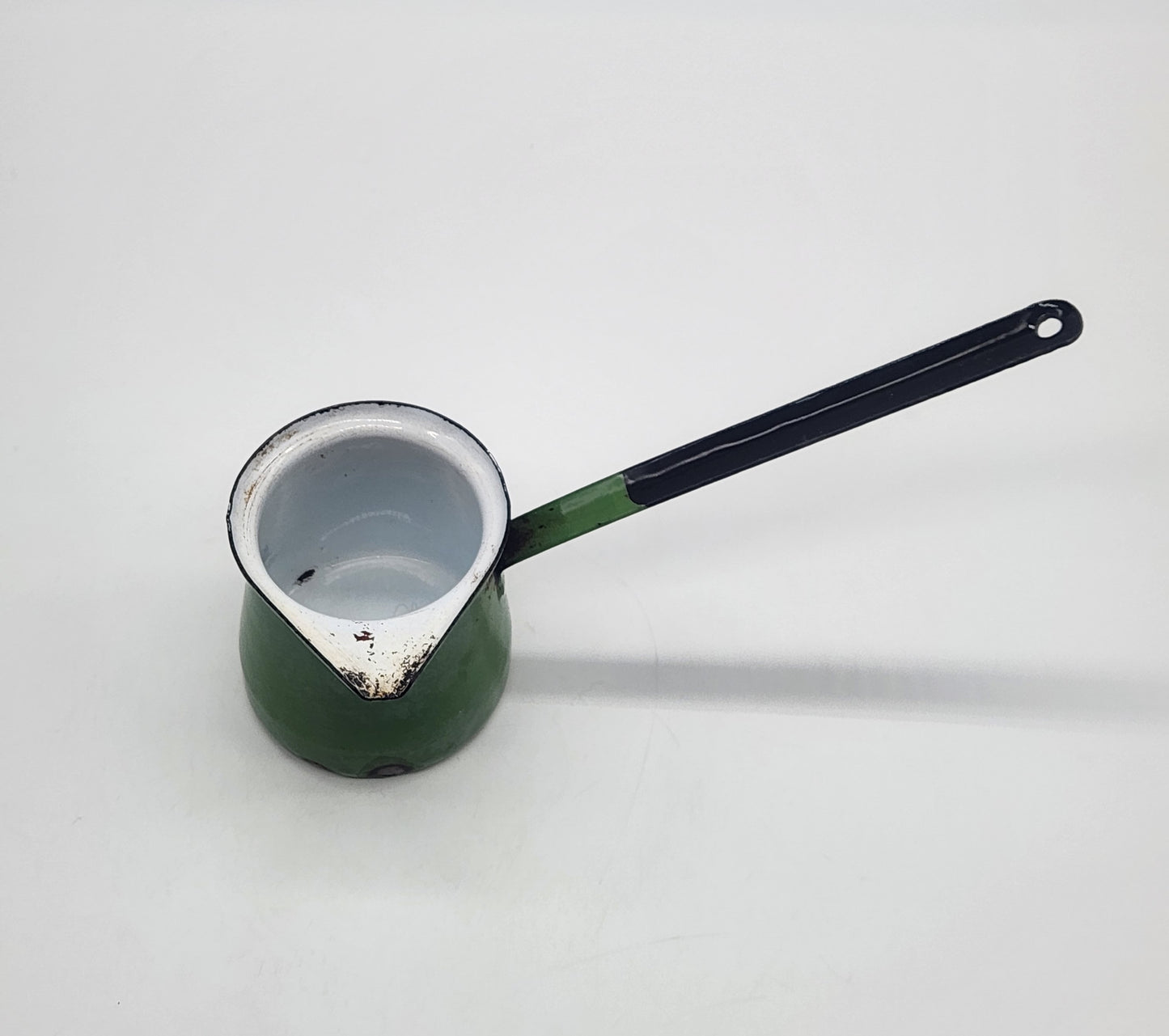 Vintage Enamel Hong Kong Ladle Dipper