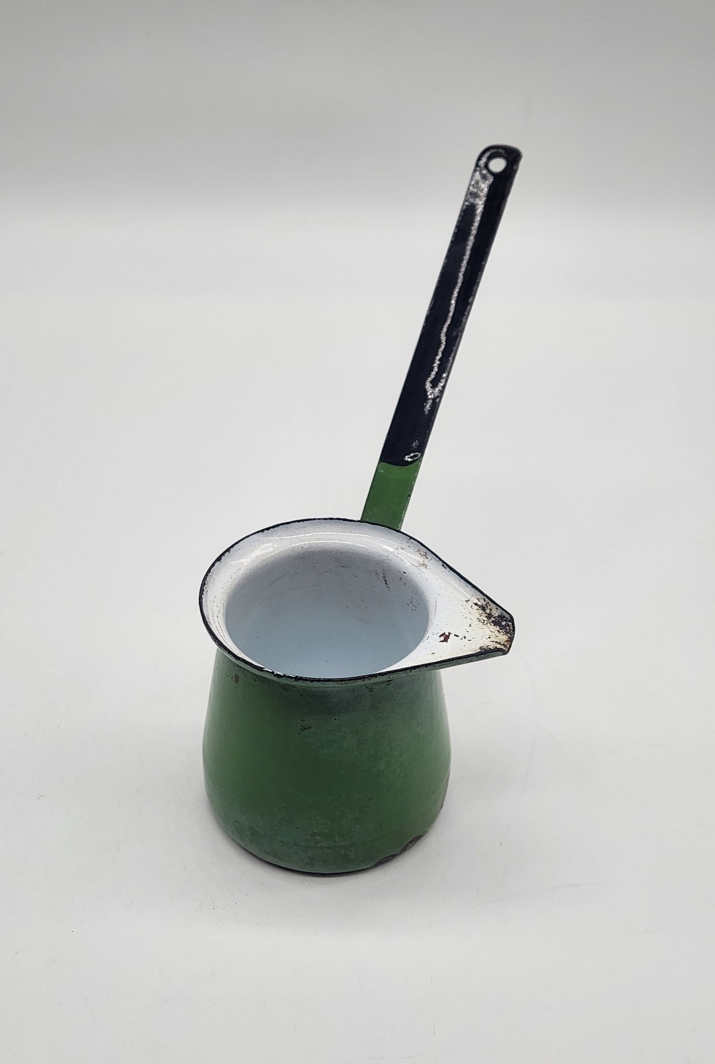 Vintage Enamel Hong Kong Ladle Dipper