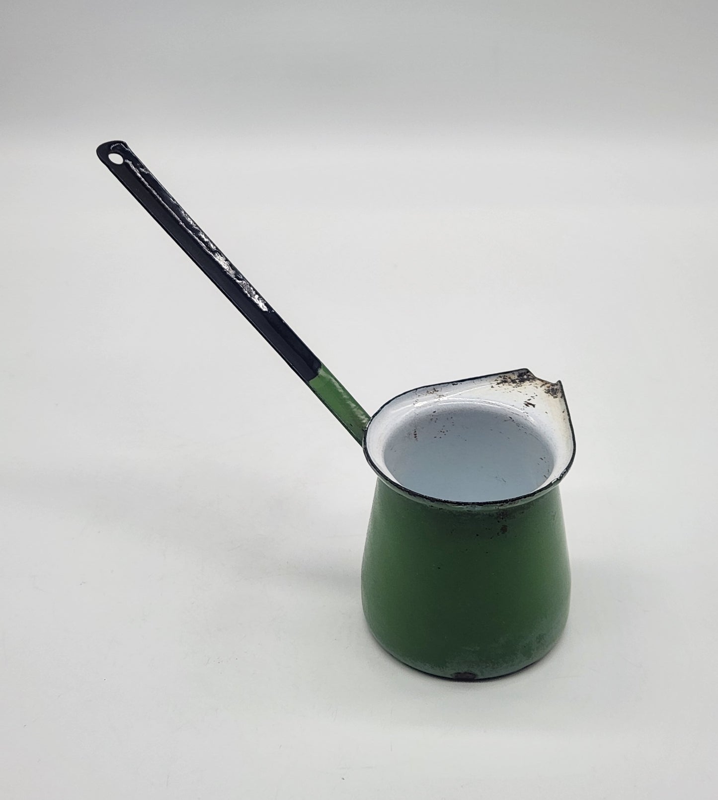 Vintage Enamel Hong Kong Ladle Dipper