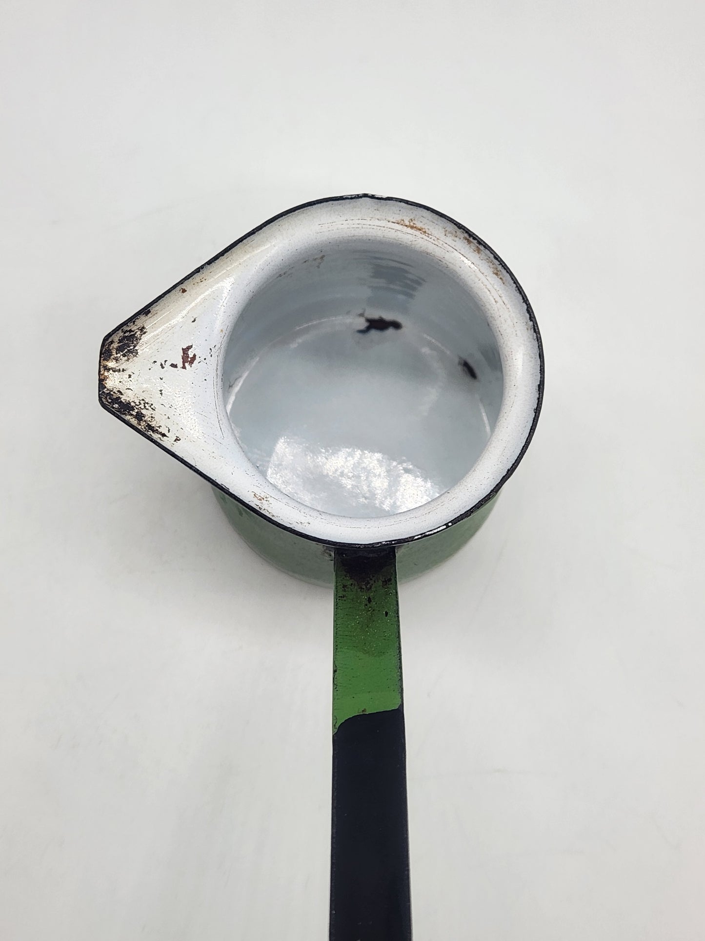 Vintage Enamel Hong Kong Ladle Dipper