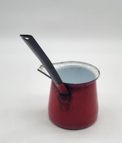 Vintage Enamel Hong Kong Ladle Dipper