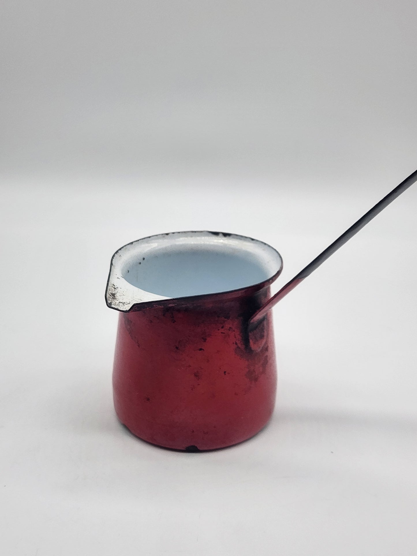 Vintage Enamel Hong Kong Ladle Dipper