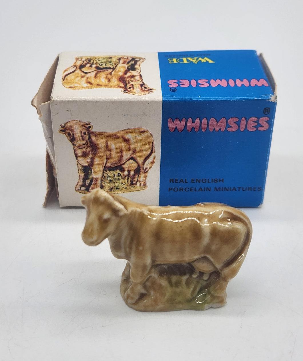 Wade....Made in England Whimsies Cow No. 27