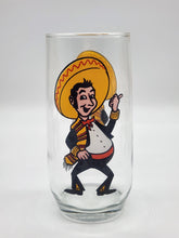 Load image into Gallery viewer, 1975 Pepsi Collector Glass Tumbler Poncho Cartoon Character Vintage
