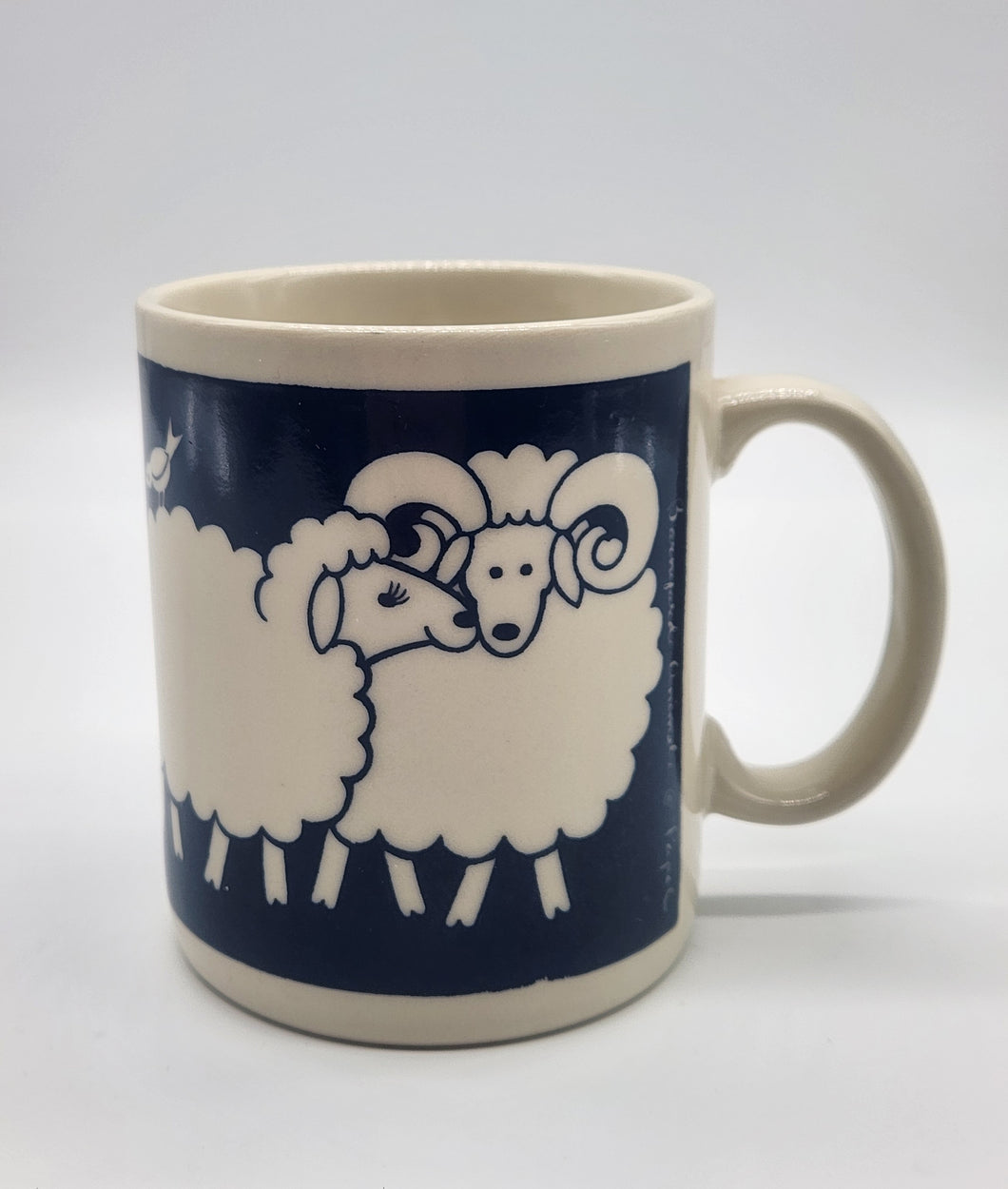 Papel Barnyard Animal Black Sheep Coffee Mug Cup