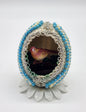 Vintage Egg Art Diorama Bird Handmade