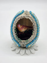 Load image into Gallery viewer, Vintage Egg Art Diorama Bird Handmade

