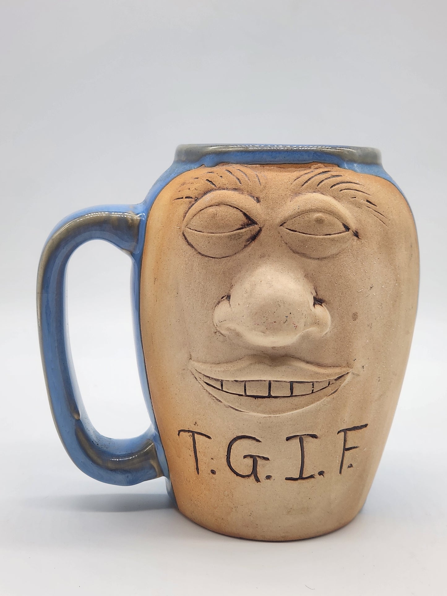 T.G.I.F.' Large Mug Booty Jug With Face By About Face