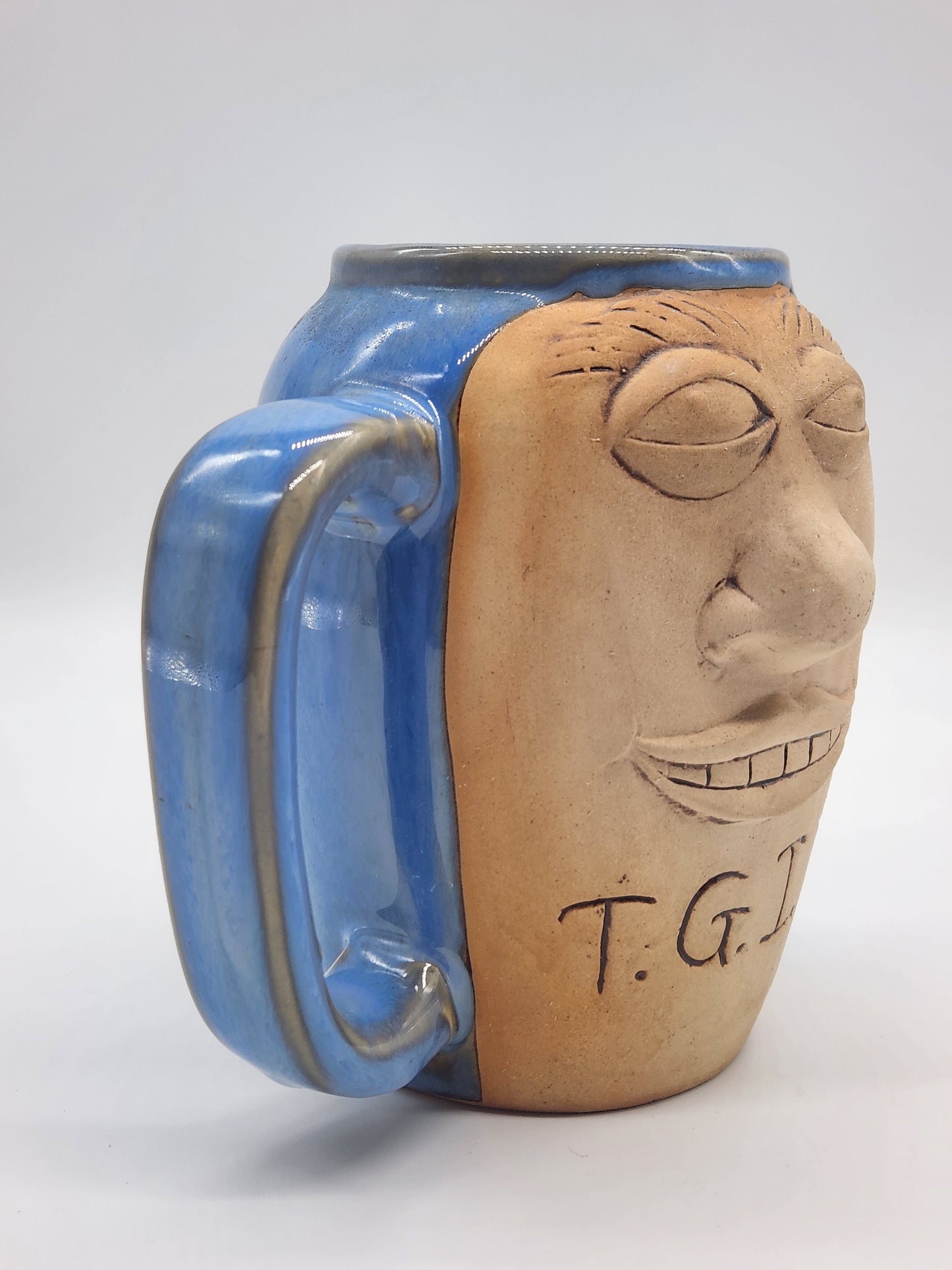 T.G.I.F.' Large Mug Booty Jug With Face By About Face