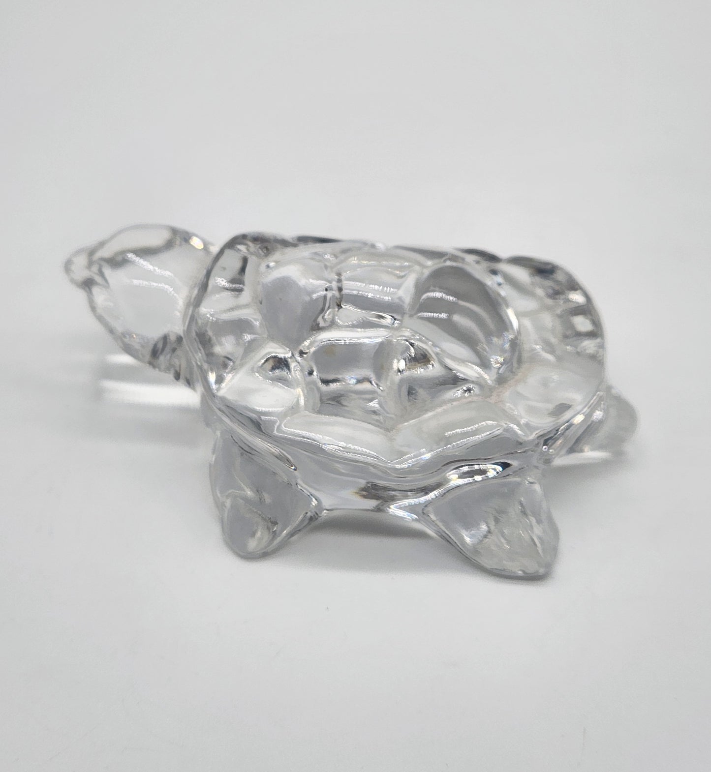 Princess House Lead Crystal Sea Turtle Paperweight