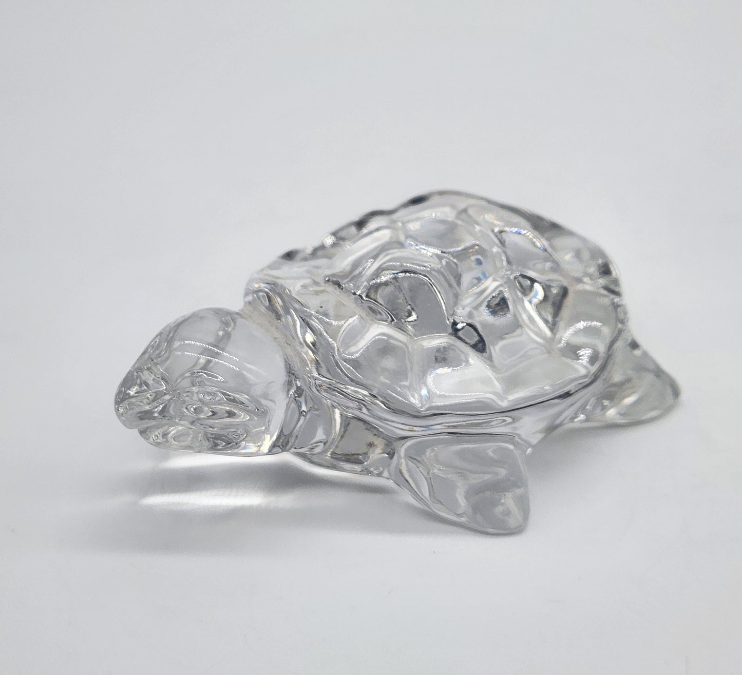 Princess House Lead Crystal Sea Turtle Paperweight