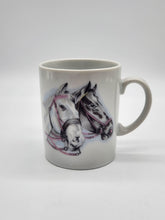 Load image into Gallery viewer, Vintage Equestrian made in Japan Horse Porcelain Mug
