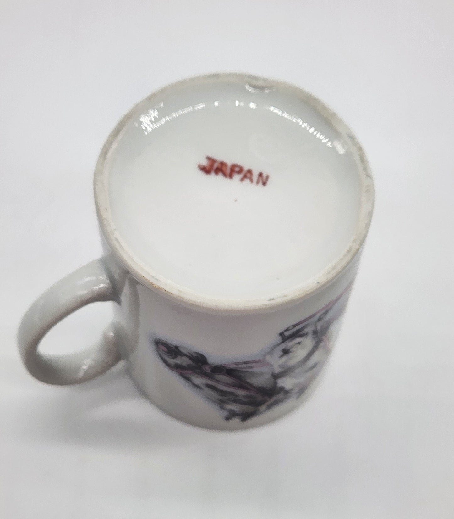 Vintage Equestrian made in Japan Horse Porcelain Mug