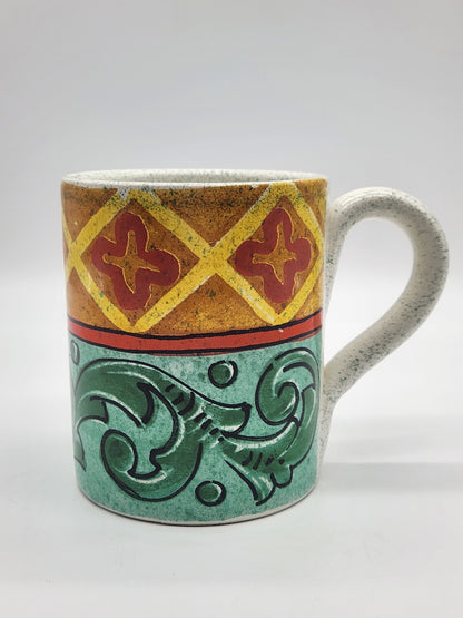 Starbucks Ciao Bella Hand Made Mug Italya Bellini Coffee Cup Tea Cocoa Vtg Italy