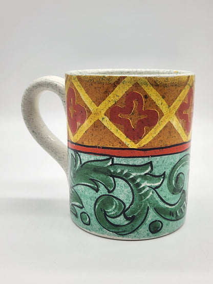 Starbucks Ciao Bella Hand Made Mug Italya Bellini Coffee Cup Tea Cocoa Vtg Italy