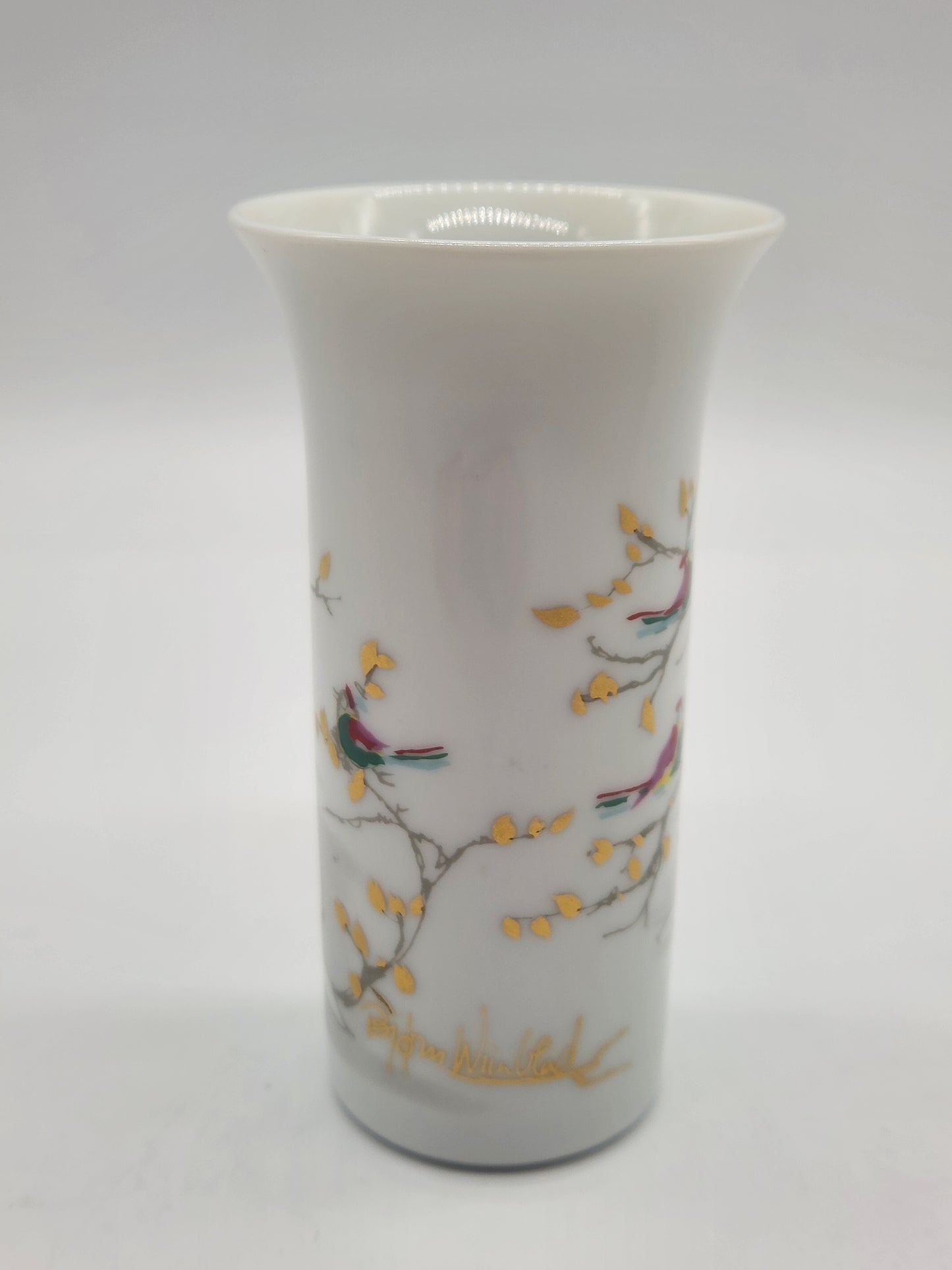 ROSENTHAL studio-line Germany porcelain vase ARUNDO. Design Bjorn Wiinblad