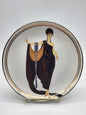 Vtg. FRANKLIN MINT HOUSE OF ERTE 8" PLATE