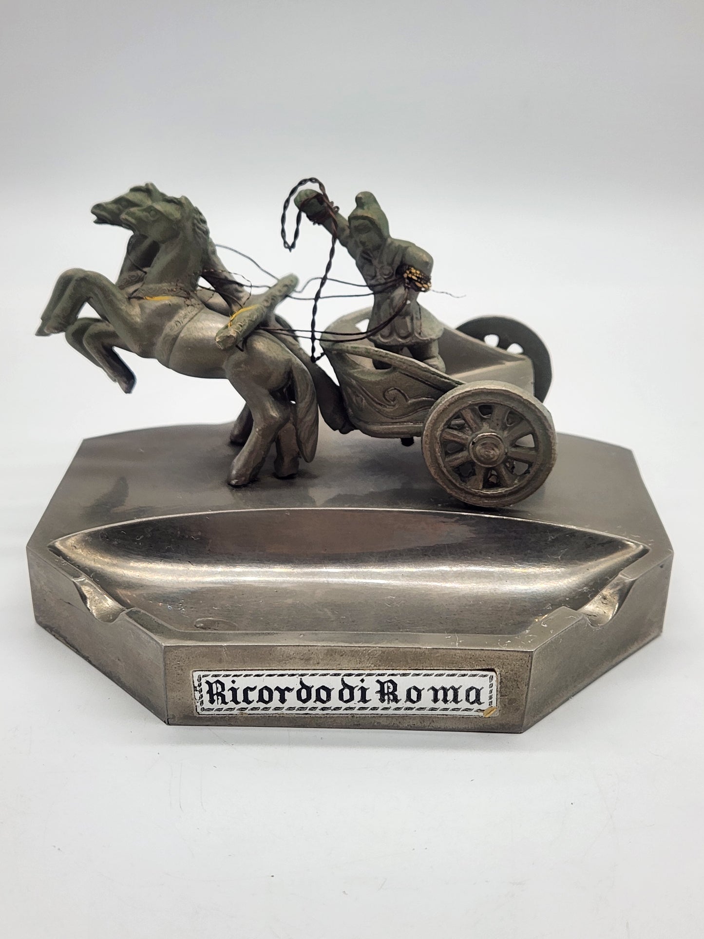 RICORDO DI ROMA Ricardo Italy artist art sculpture figurine Ashtray