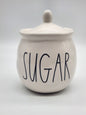 Rae Dunn -SUGAR Sugar Jar *KITCHENWARE*- Rae Dunn By Magenta, Ivory