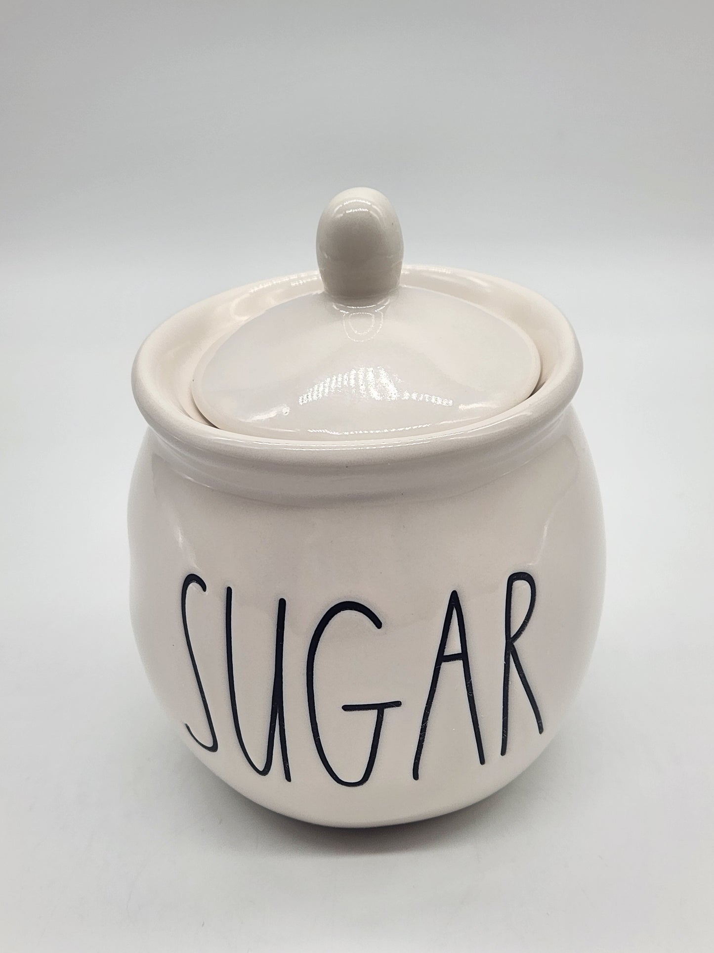 Rae Dunn -SUGAR Sugar Jar *KITCHENWARE*- Rae Dunn By Magenta, Ivory