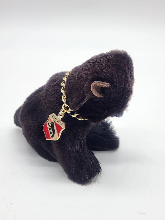 Bern bear keychain, furry bear novelty, Bern Switzerland