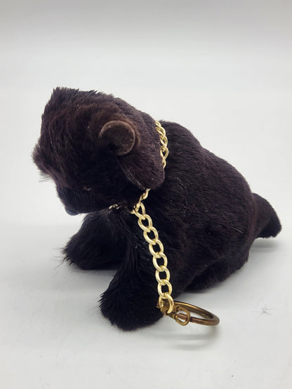 Bern bear keychain, furry bear novelty, Bern Switzerland