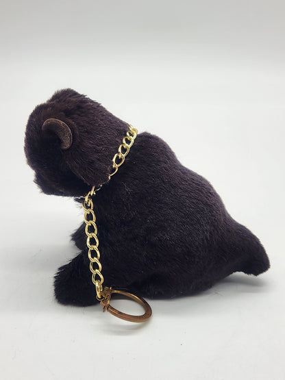 Bern bear keychain, furry bear novelty, Bern Switzerland