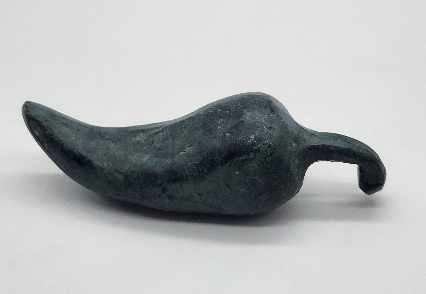 Refined Cast Iron Chili Pepper Paperweight