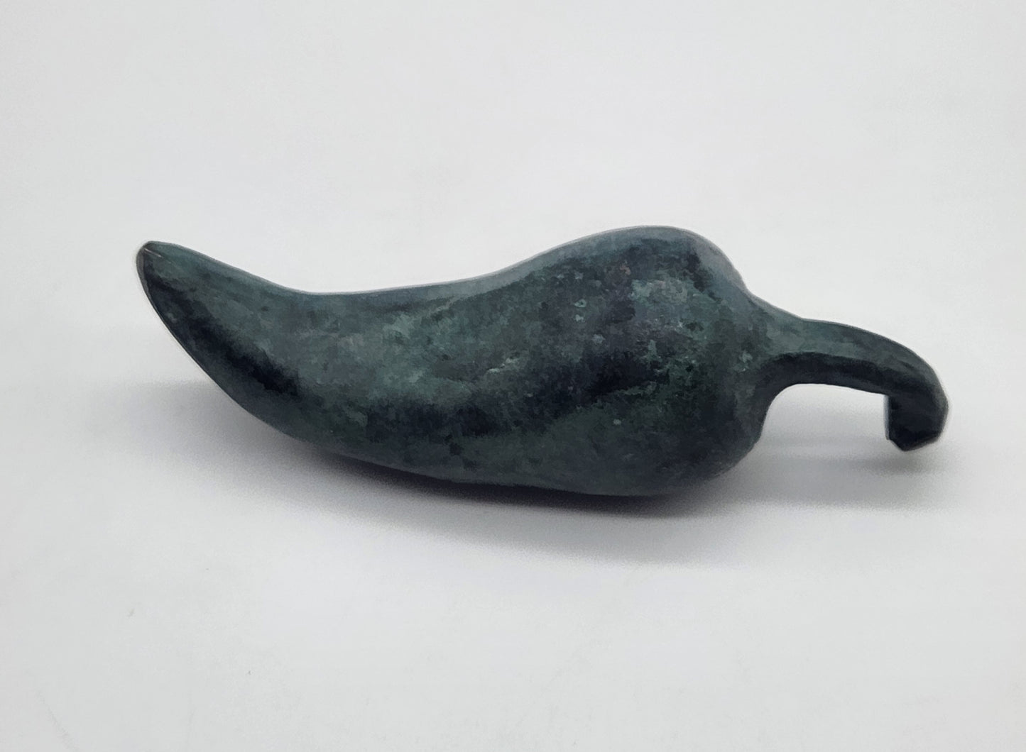 Refined Cast Iron Chili Pepper Paperweight