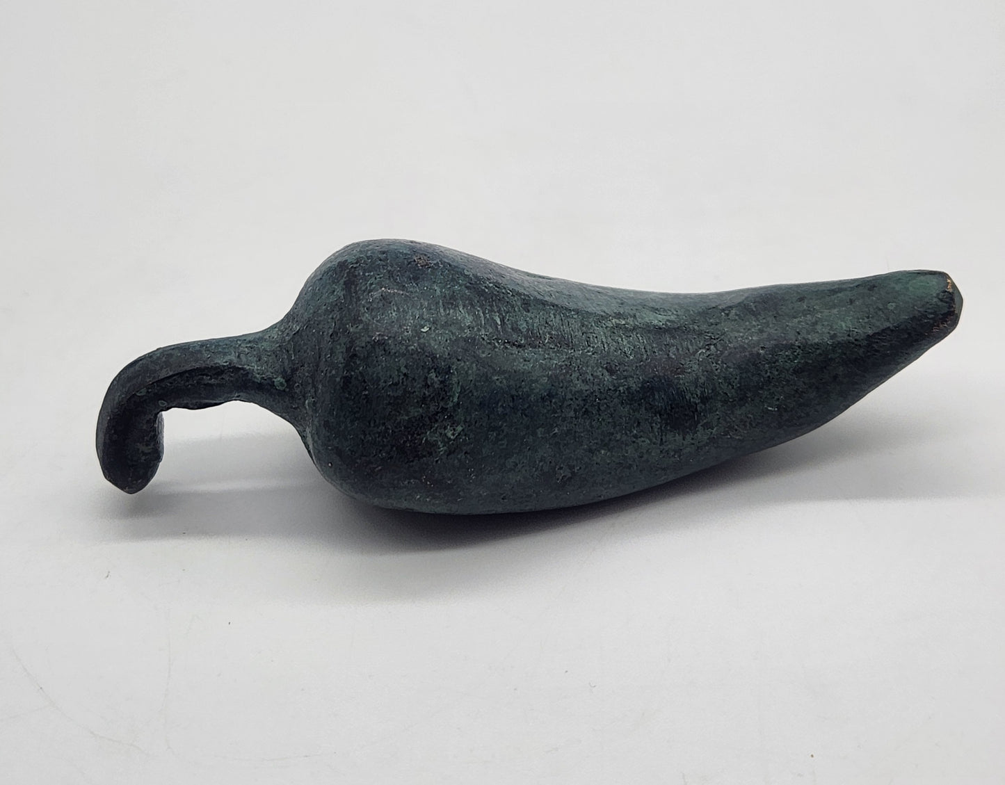 Refined Cast Iron Chili Pepper Paperweight