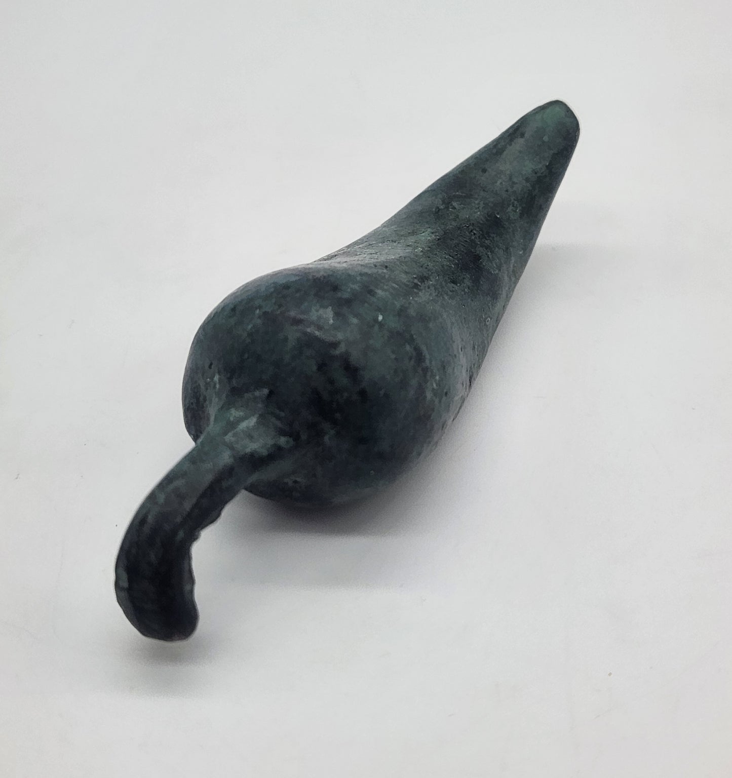 Refined Cast Iron Chili Pepper Paperweight