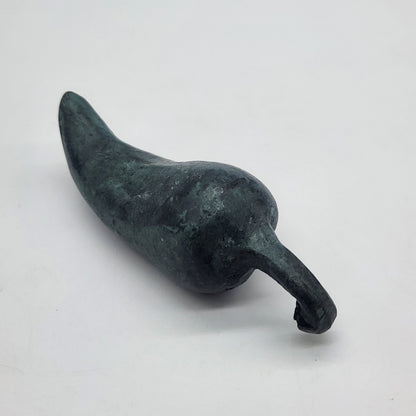 Refined Cast Iron Chili Pepper Paperweight