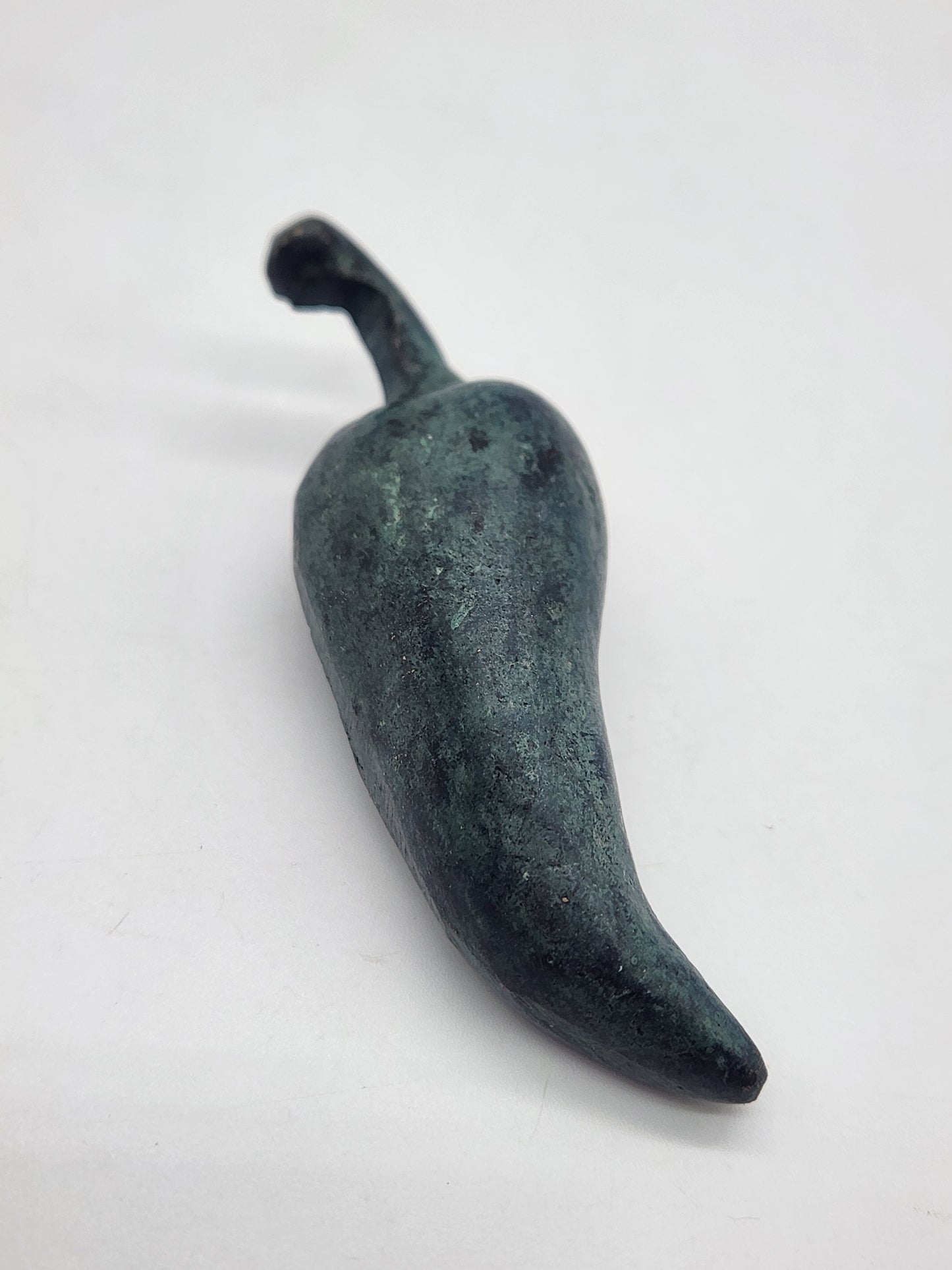 Refined Cast Iron Chili Pepper Paperweight