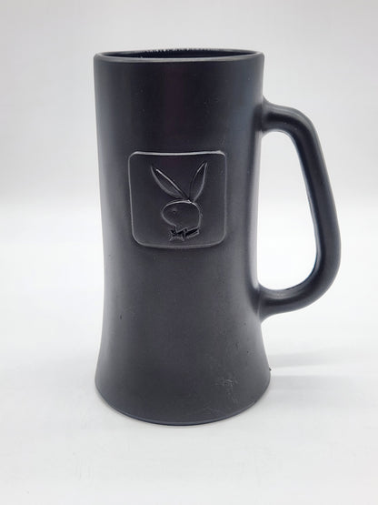 Playboy Bunny Logo Collectible Stein Cup Mug Vintage Grey Pewter