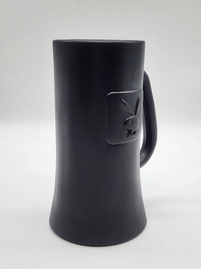 Playboy Bunny Logo Collectible Stein Cup Mug Vintage Grey Pewter